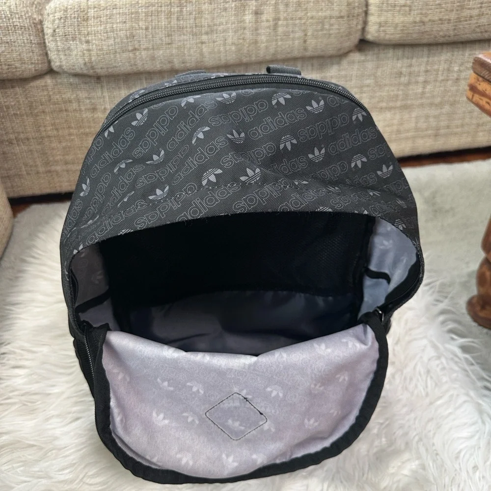 ADIDAS ORIGINALS BASE BACKPACK MONOGRAM/BLACK/WHITE, NEW NO TAG